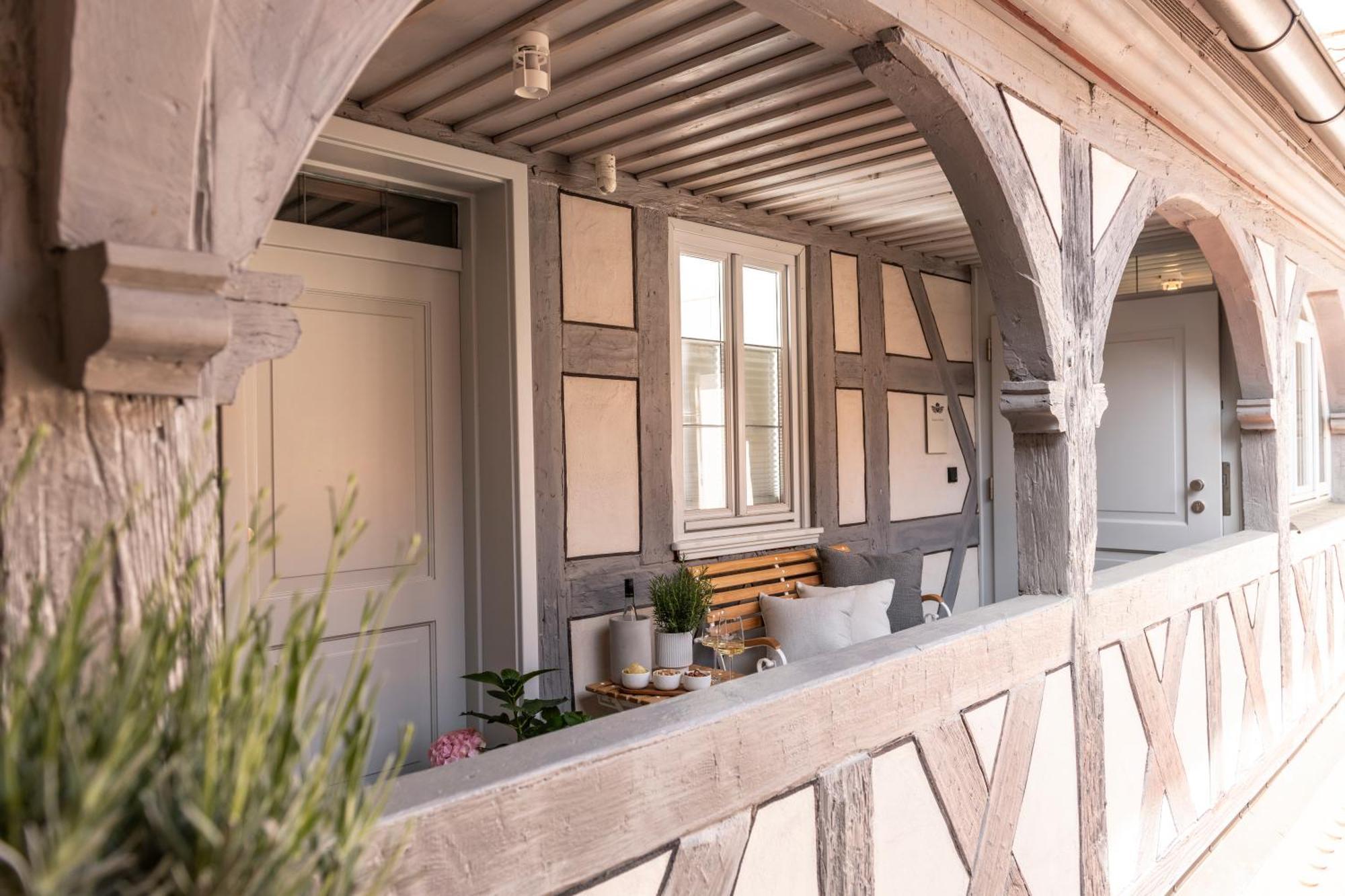 Haestens Boutique Biohotel - Chez Douverne Sommerach Buitenkant foto